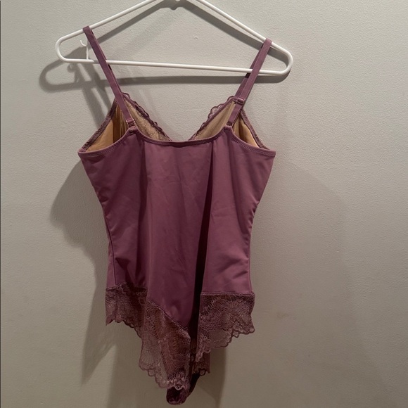 NWT Pinsy Lace Detail Lilac Bodysuit Large - Picture 6 of 8